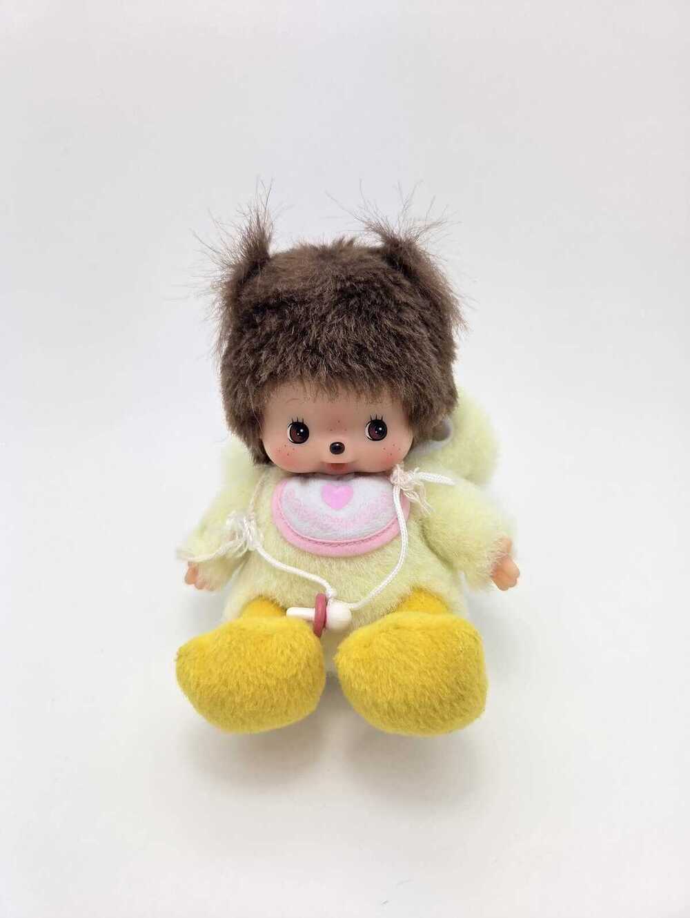 Sekiguchi Bebichhichi Monchhichi Yellow Spring Easter Chick/Duck Plush